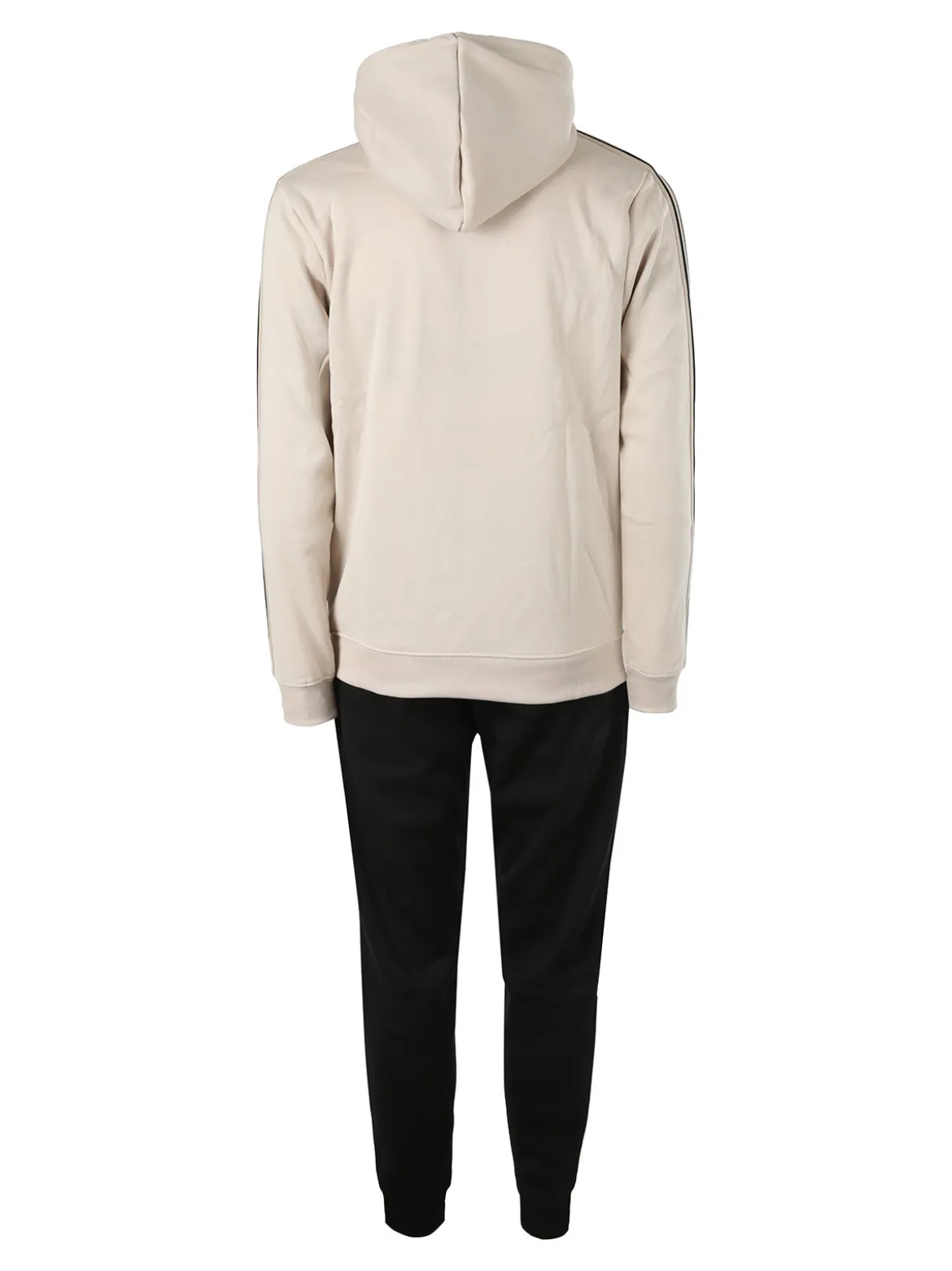Aki Completo tuta da uomo full zip con cappuccio e interno felpato - naturale