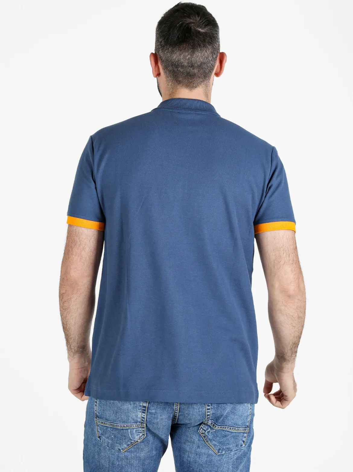 Aki Polo da uomo in cotone a maniche corte