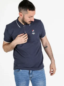 Aki Polo da uomo in cotone a maniche corte