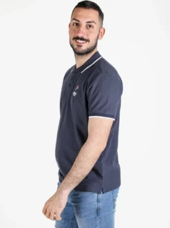 Aki Polo da uomo in cotone a maniche corte