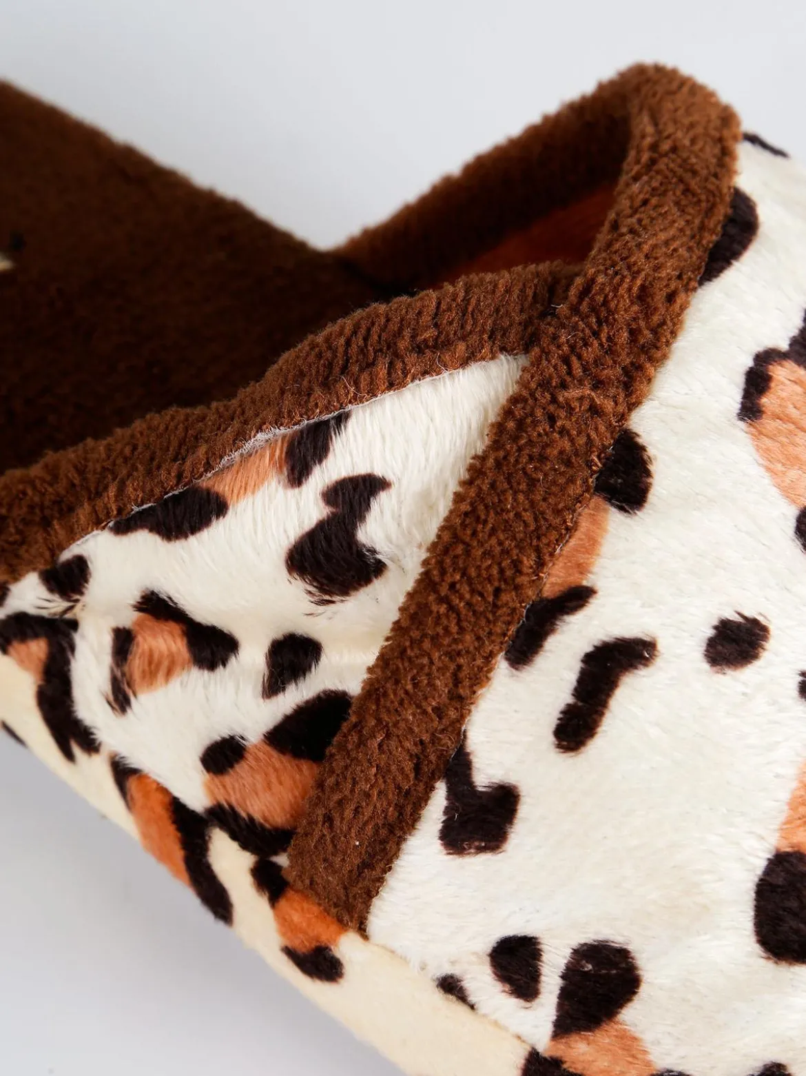 Amix Pantofole leoparfate in tessuto