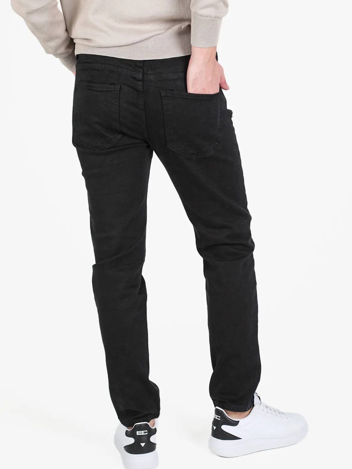 Andrea Falco Pantaloni da uomo jeans slim fit
