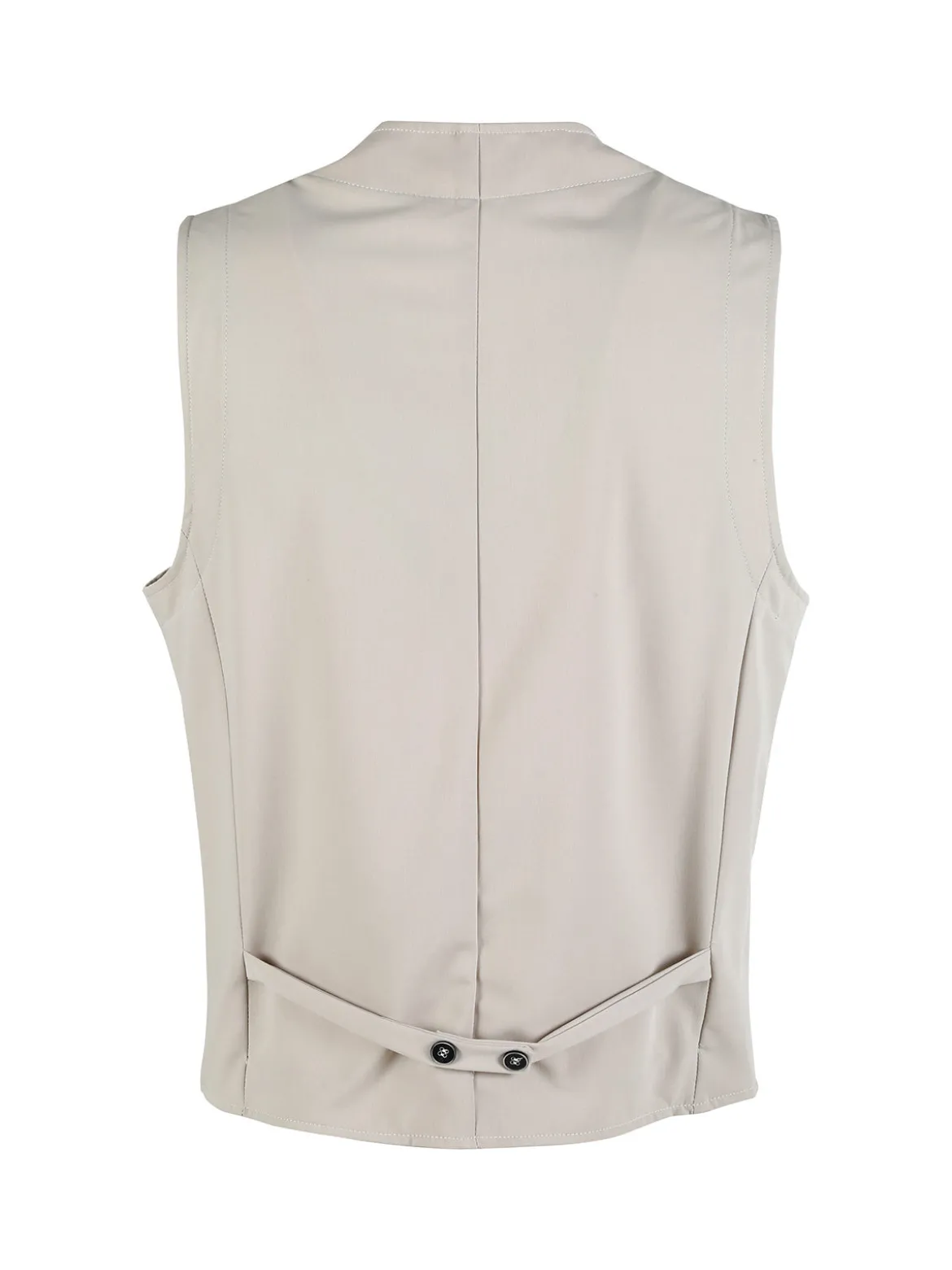 Andy Don B Gilet uomo con taschini - beige