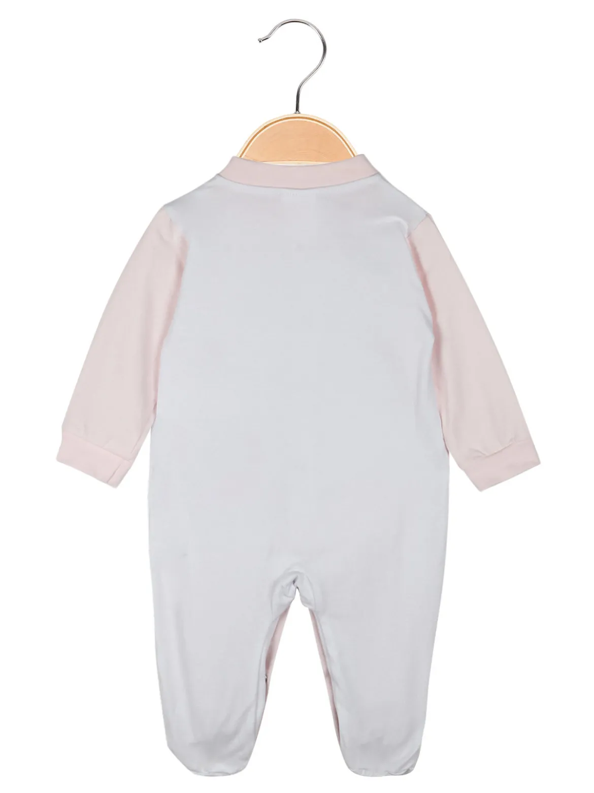 Angel Kids Tutina da neonata in cotone a maniche lunghe con bottoni