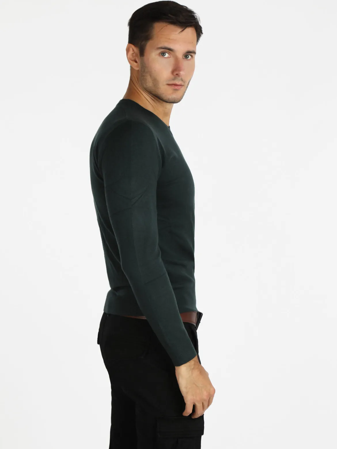 Ange Wear Pullover uomo scollo a V