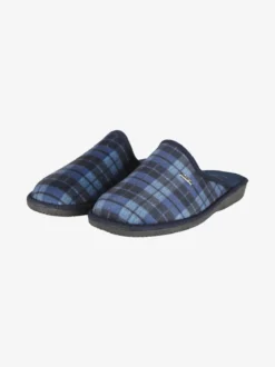 A Piedi Liberi Pantofole da uomo a quadri