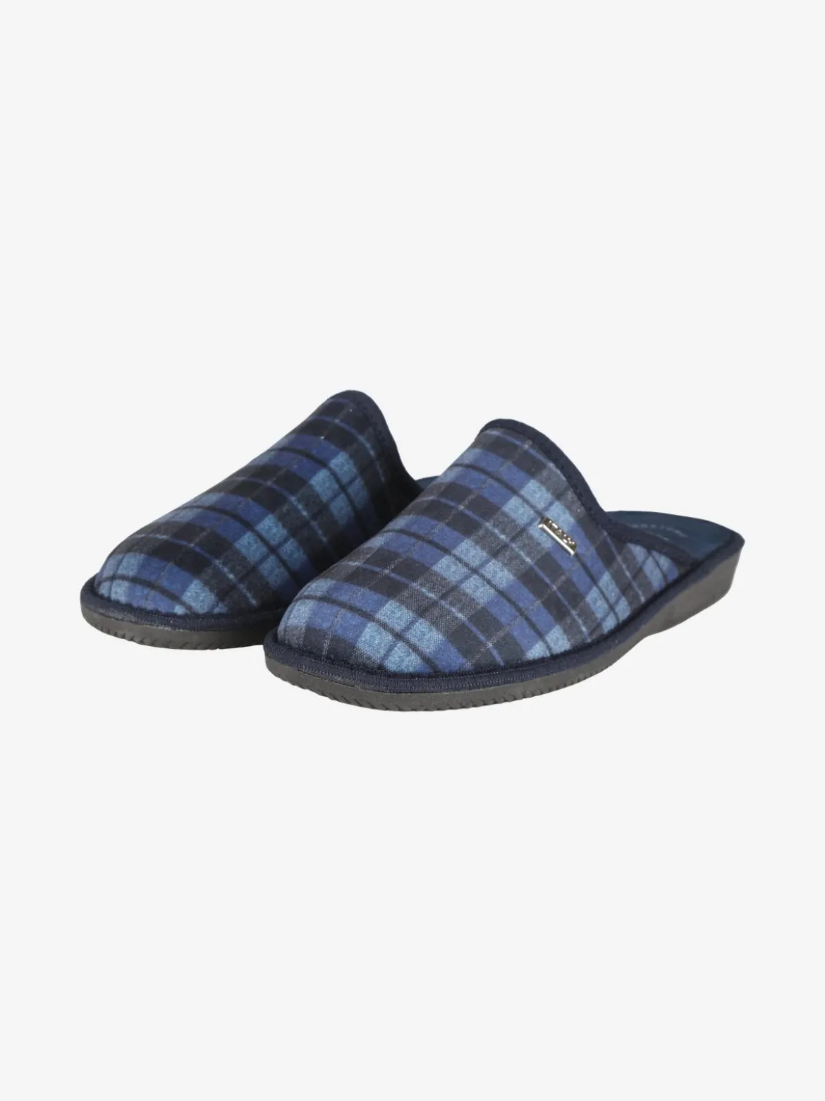 A Piedi Liberi Pantofole da uomo a quadri