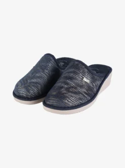 A Piedi Liberi Pantofole donna invernali con zeppa