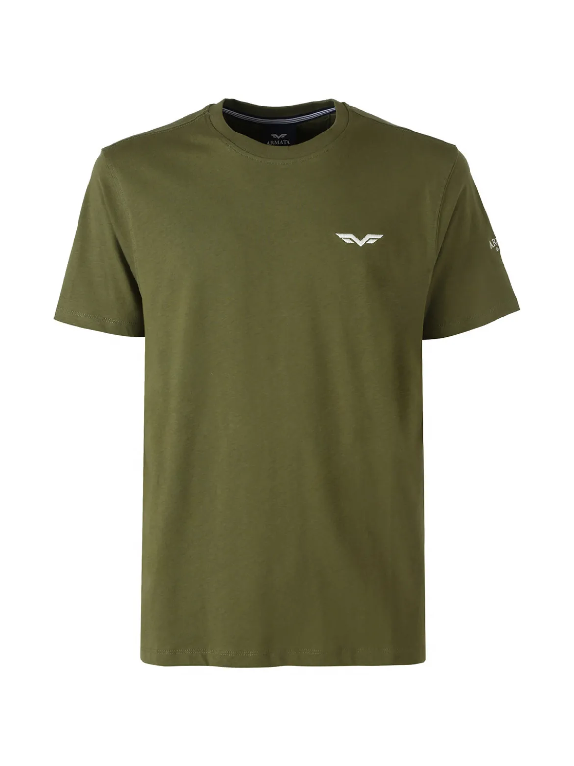 Armata Di Mare T-shirt girocollo da uomo in cotone - militare