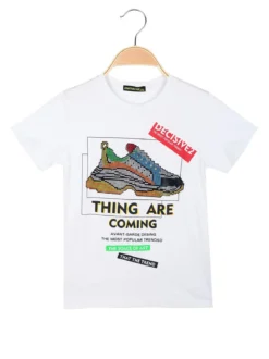 Armata Militare T-shirt girocollo da bambino con stampa