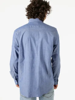 Ascot Sport Camicia da uomo in cotone a maniche lunghe - avion