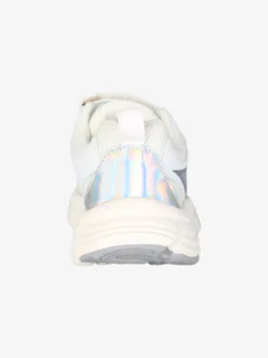 Asso Sneakers da ragazza con cinturino a strappo - bianco