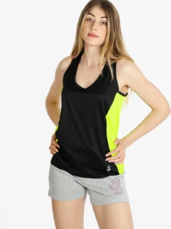 Athl Dpt Canotta sportiva donna bicolor