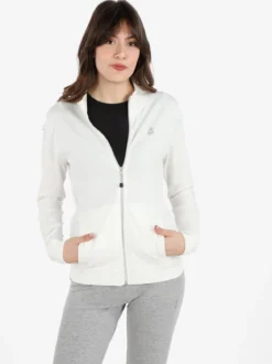 Athl Dpt Felpa donna in cotone con zip
