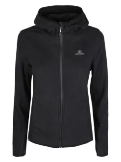 Athl Dpt Felpa donna in pile con cappuccio e zip