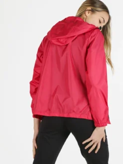 Athl Dpt Giacca a vento da donna con cappuccio