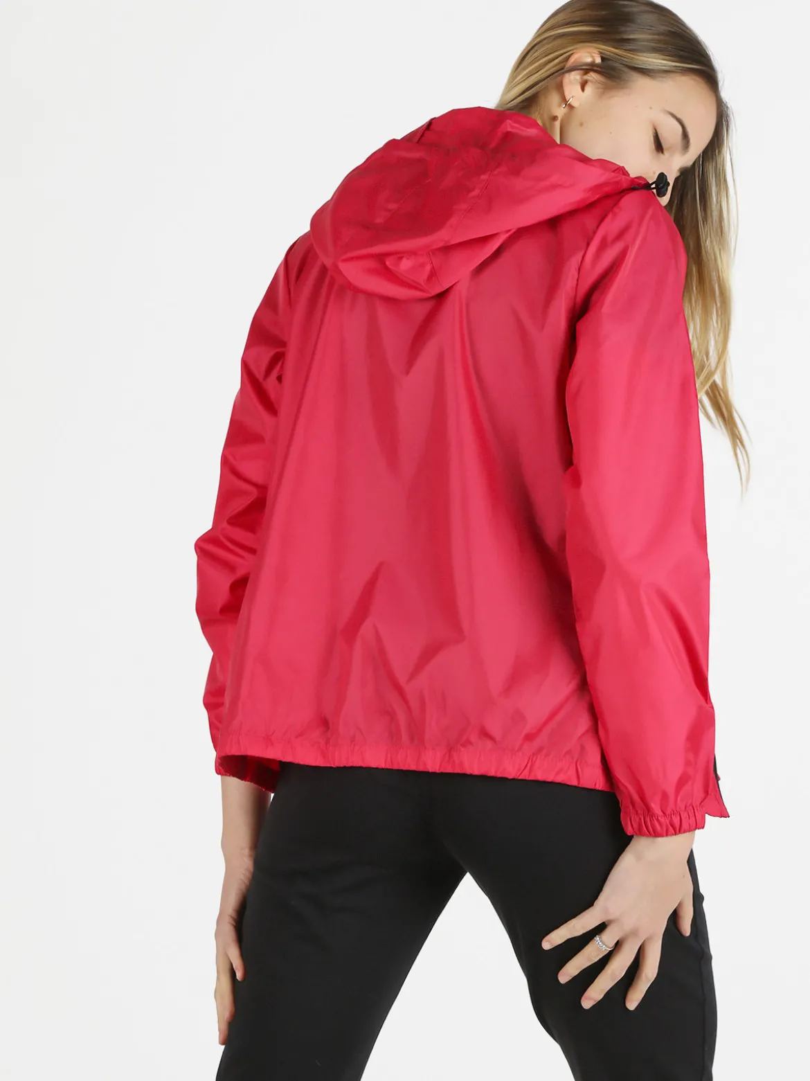 Athl Dpt Giacca a vento da donna con cappuccio