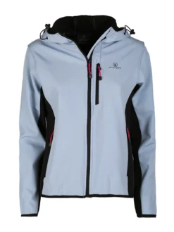 Athl Dpt Giacca donna sportiva impermeabile con cappuccio e zip