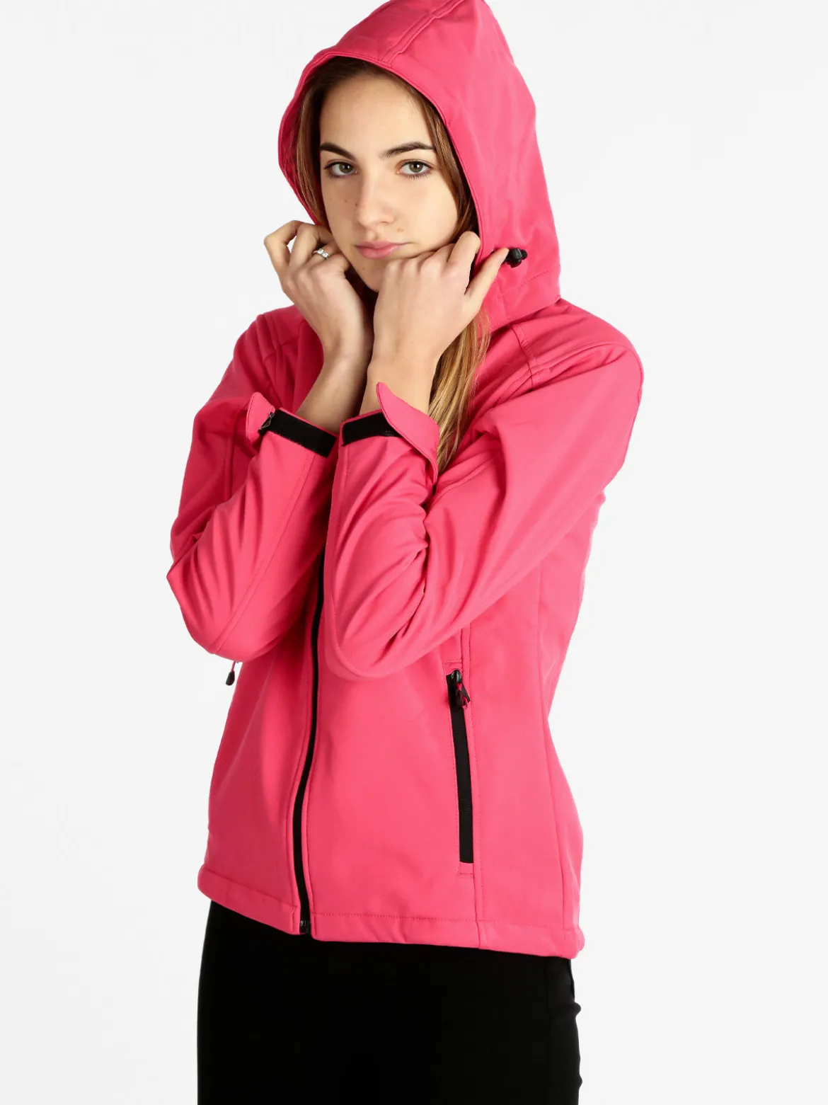 Athl Dpt Giacca sportiva da donna con cappuccio
