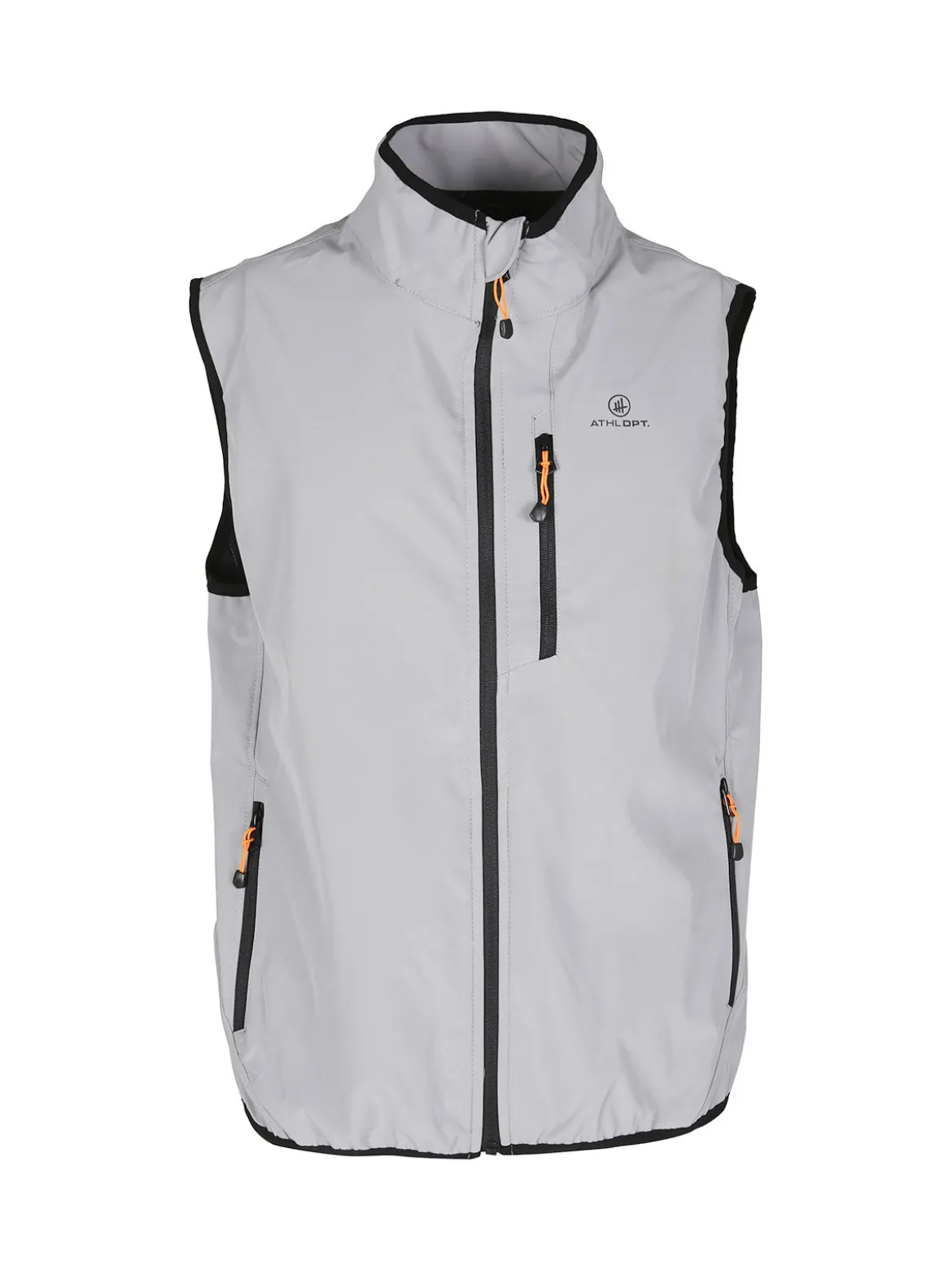 Athl Dpt Gilet da uomo impermeabile con zip