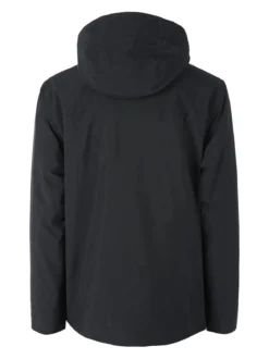 Athl Dpt Giubbotto da uomo impermeabile con cappuccio e zip - blu scuro