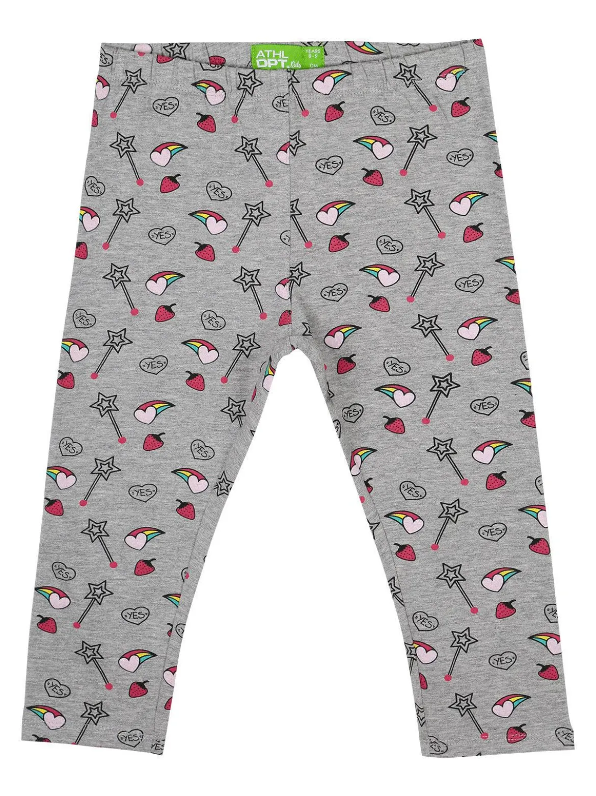 Athl Dpt Leggings 3/4 con disegni