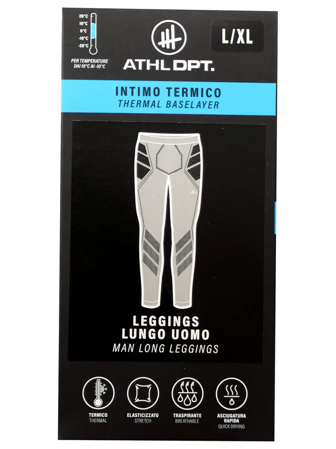 Athl Dpt Leggings termico da uomo