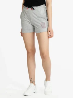 Athl Dpt Shorts sportivi in cotone donna con coulisse