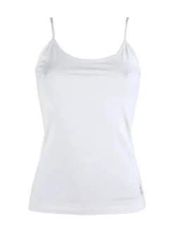 Athl Dpt Top donna in cotone con spalline sottili
