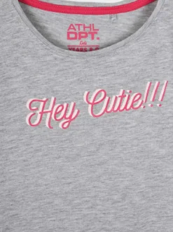 Athl Dpt T-shirt con scritta