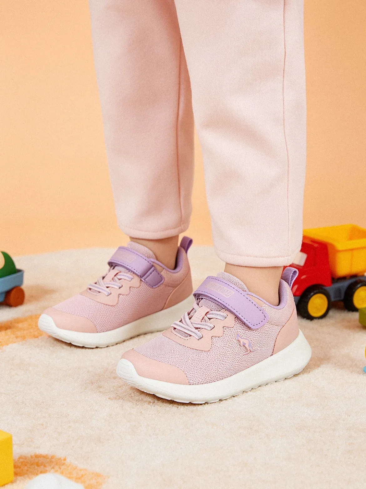 Australian FLAME Sneakers da bambina con strappo - rosa