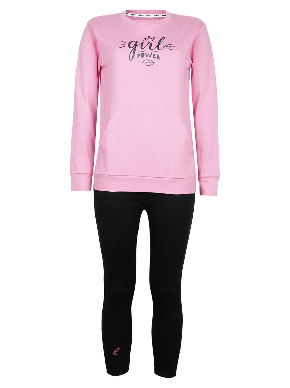 Australian Pigiama lungo donna in caldo cotone