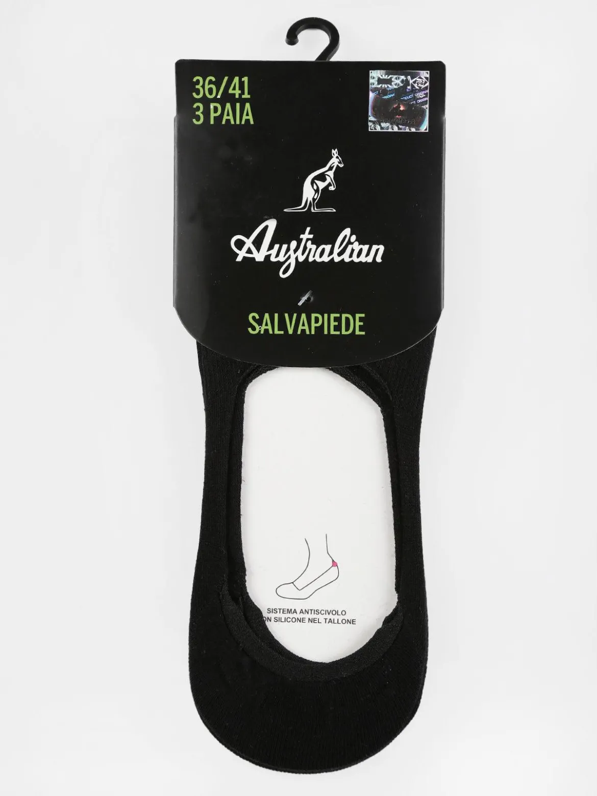 Australian Salvapiede in cotone confezione 3 paia