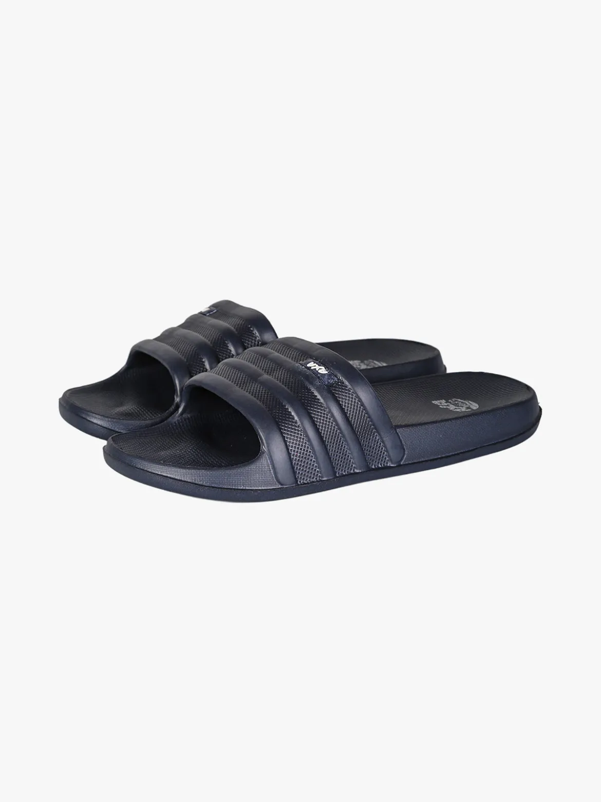 Axa Shoes Ciabatte da donna in gomma con fascia larga - blu scuro