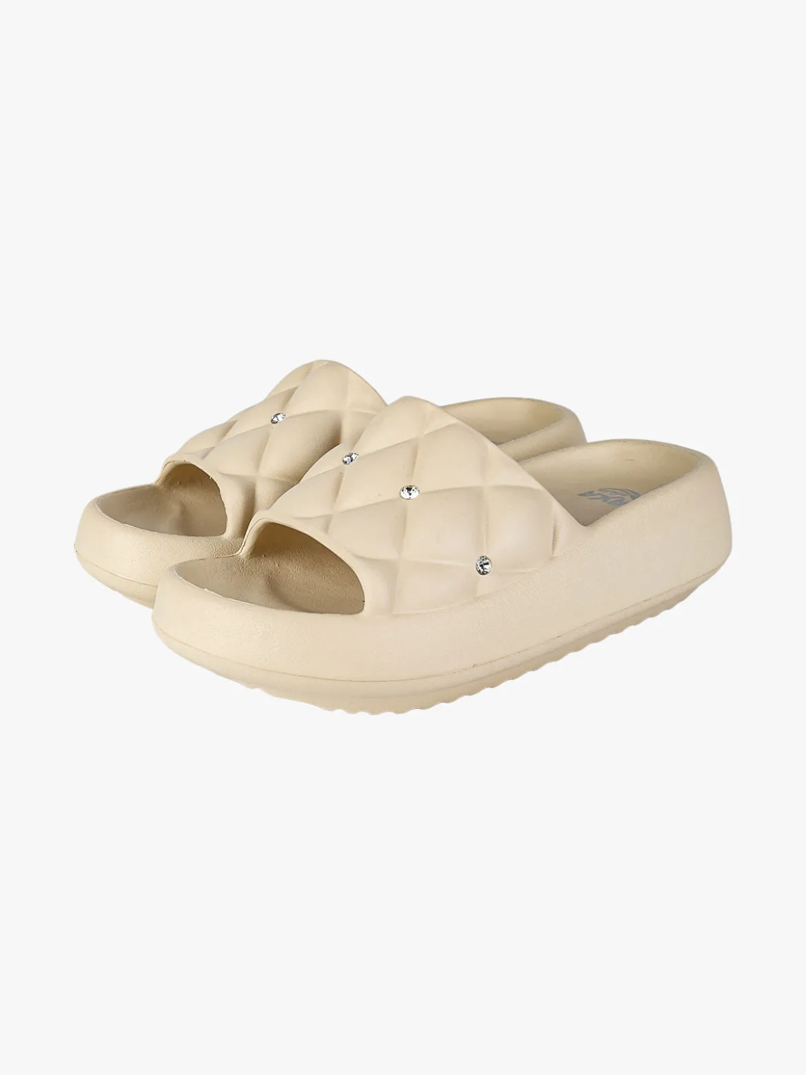 Axa Shoes Ciabatte donna con strass e suola alta