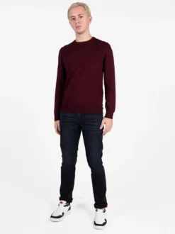 Baci & Abbracci Pullover girocollo da uomo in maglia