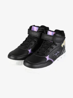 Bacio & Bacio Sneakers alte da ragazza con cinturino a strappo e luci