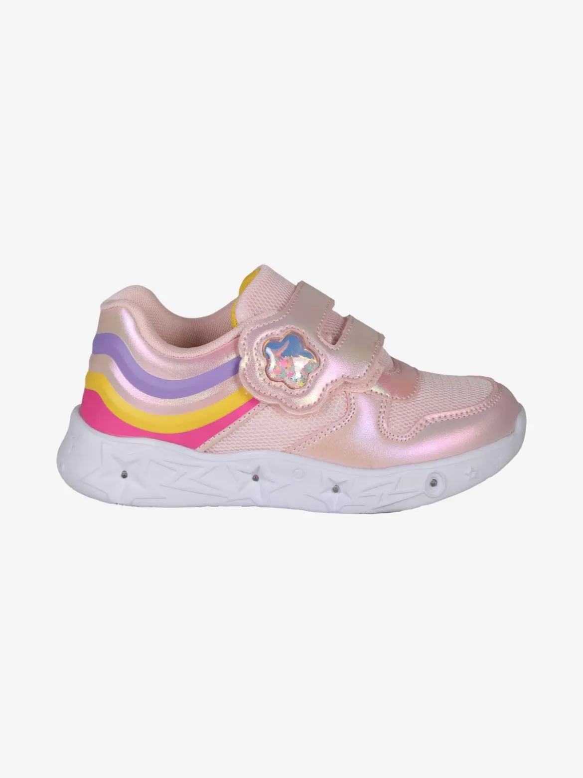 Bacio & Bacio Sneakers da bambina con luci e strappo