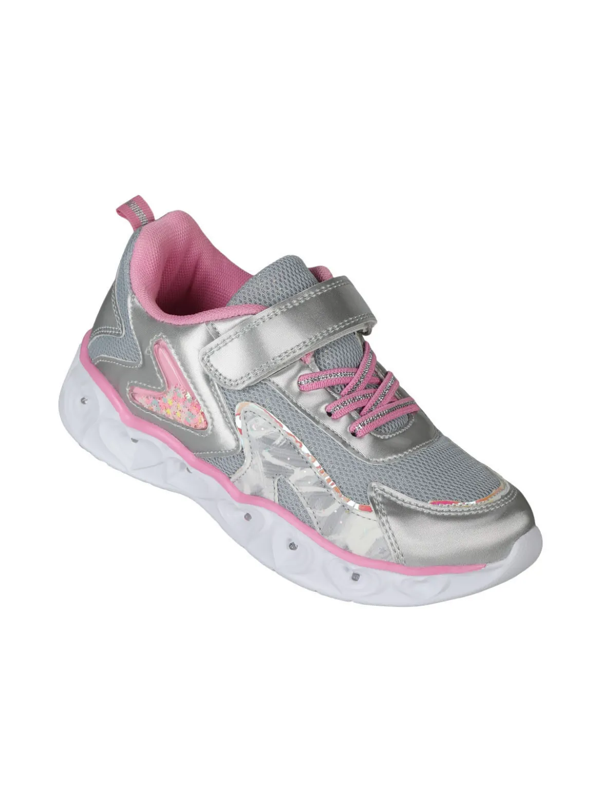 Bacio & Bacio Sneakers da ragazza con luci e strappo