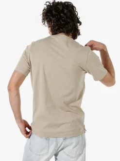 Bad Boys T-shirt in cotone da uomo con stampa - sabbia