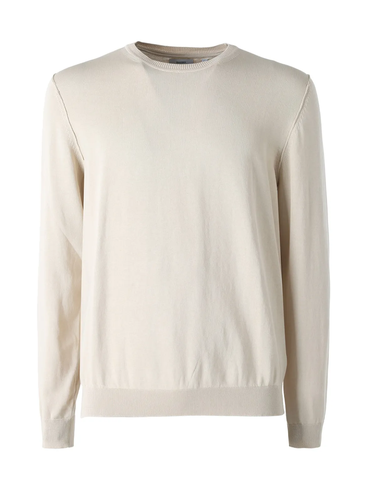 Baker'S Pullover girocollo da uomo in cotone - beige