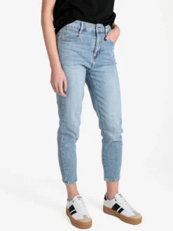 Baseventi Jeans donna boyfriend con borchie