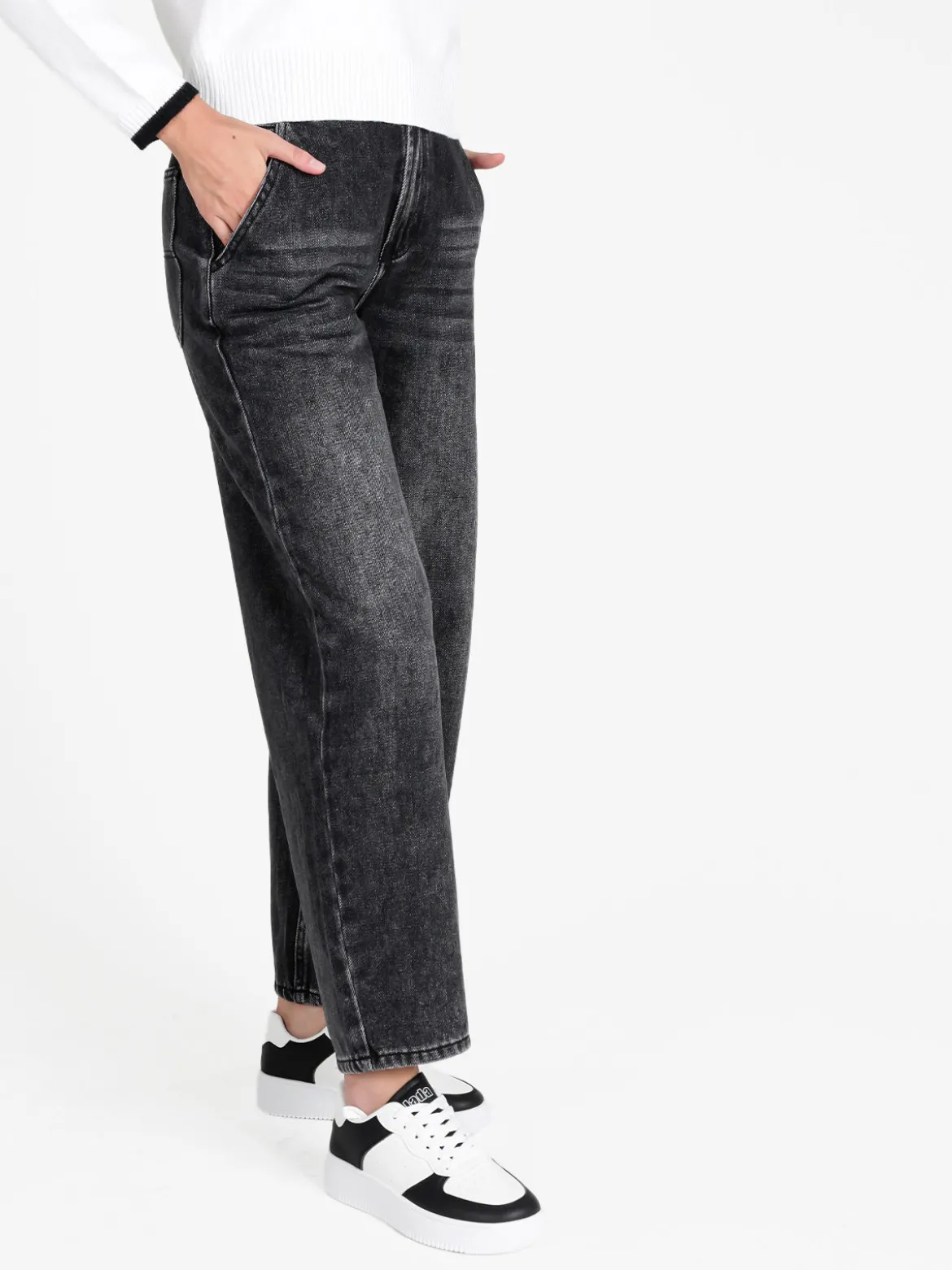 Baseventi Jeans donna mom fit