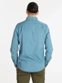 Be Board Camicia da uomo in jeans