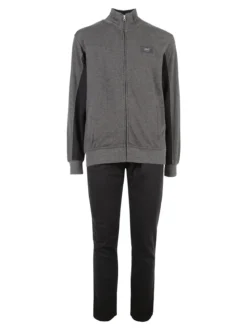 Be Board Completo tuta da uomo con felpa e pantaloni - grigio scuro
