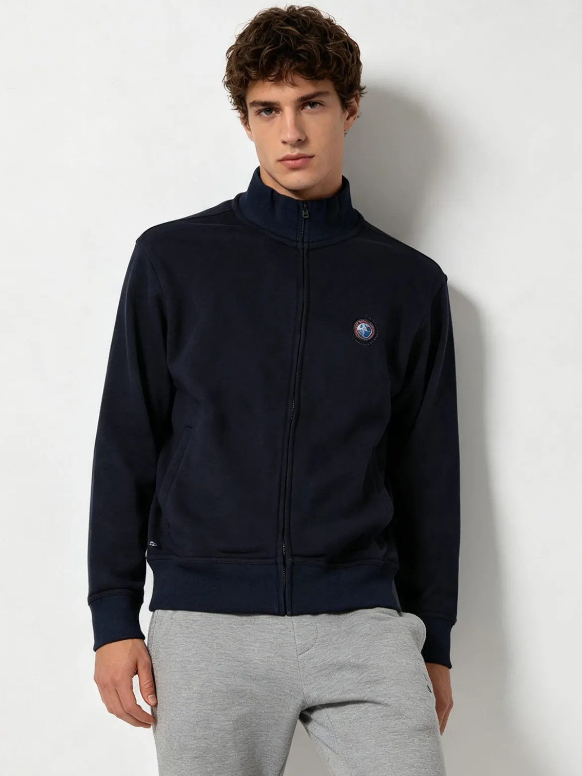 Be Board Felpa da uomo con zip