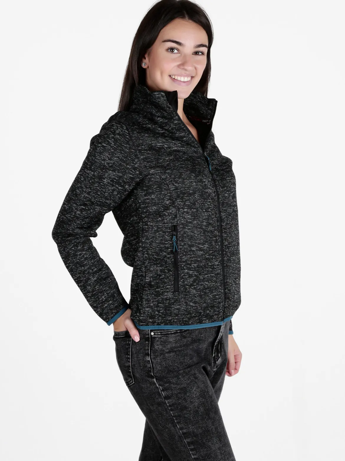 Be Board Felpa donna invernale con zip