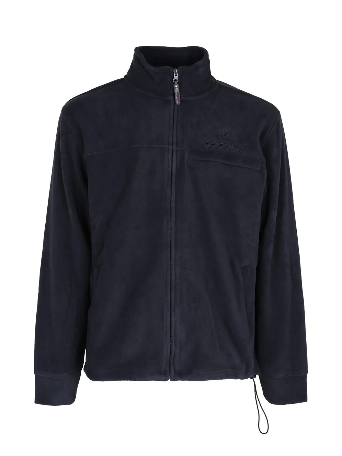 Be Board Felpa uomo in pile a collo alto con zip