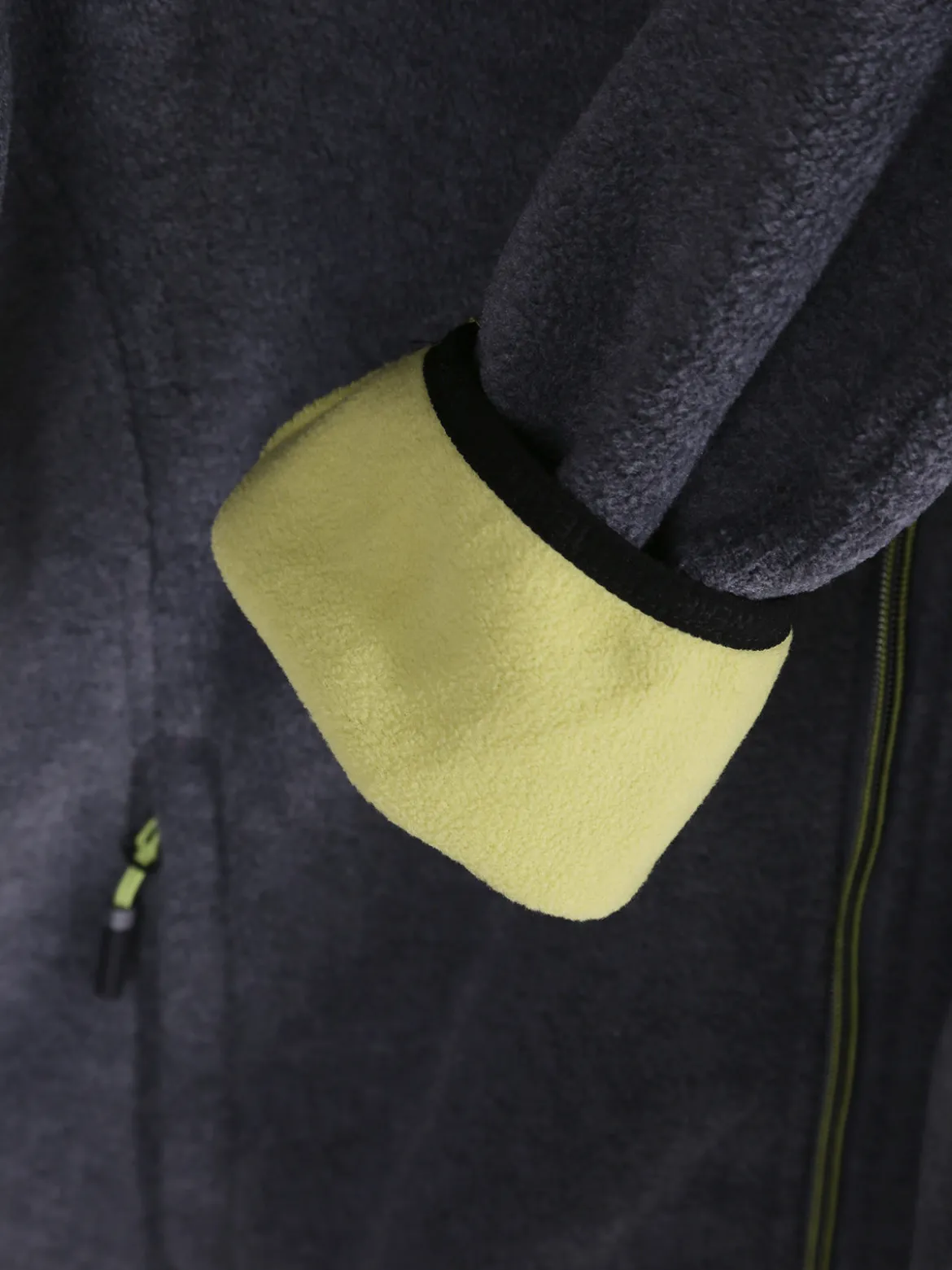 Be Board Giacca da uomo in pile con zip