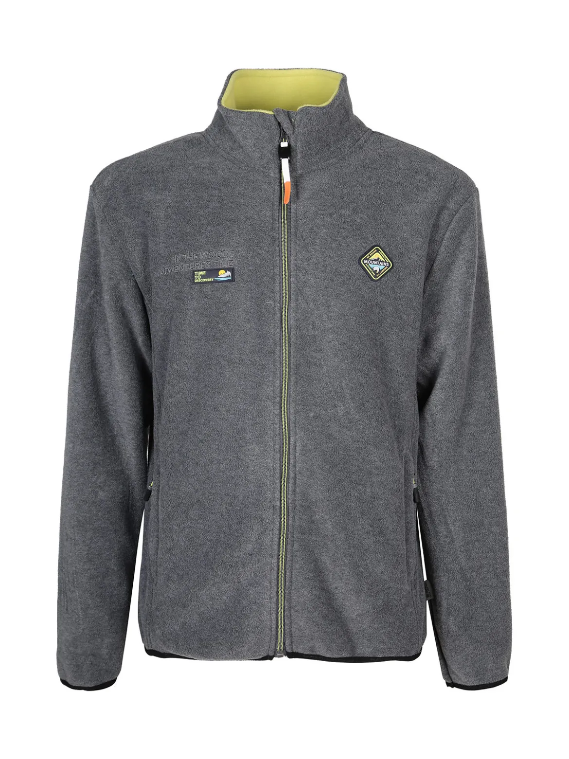 Be Board Giacca da uomo in pile con zip